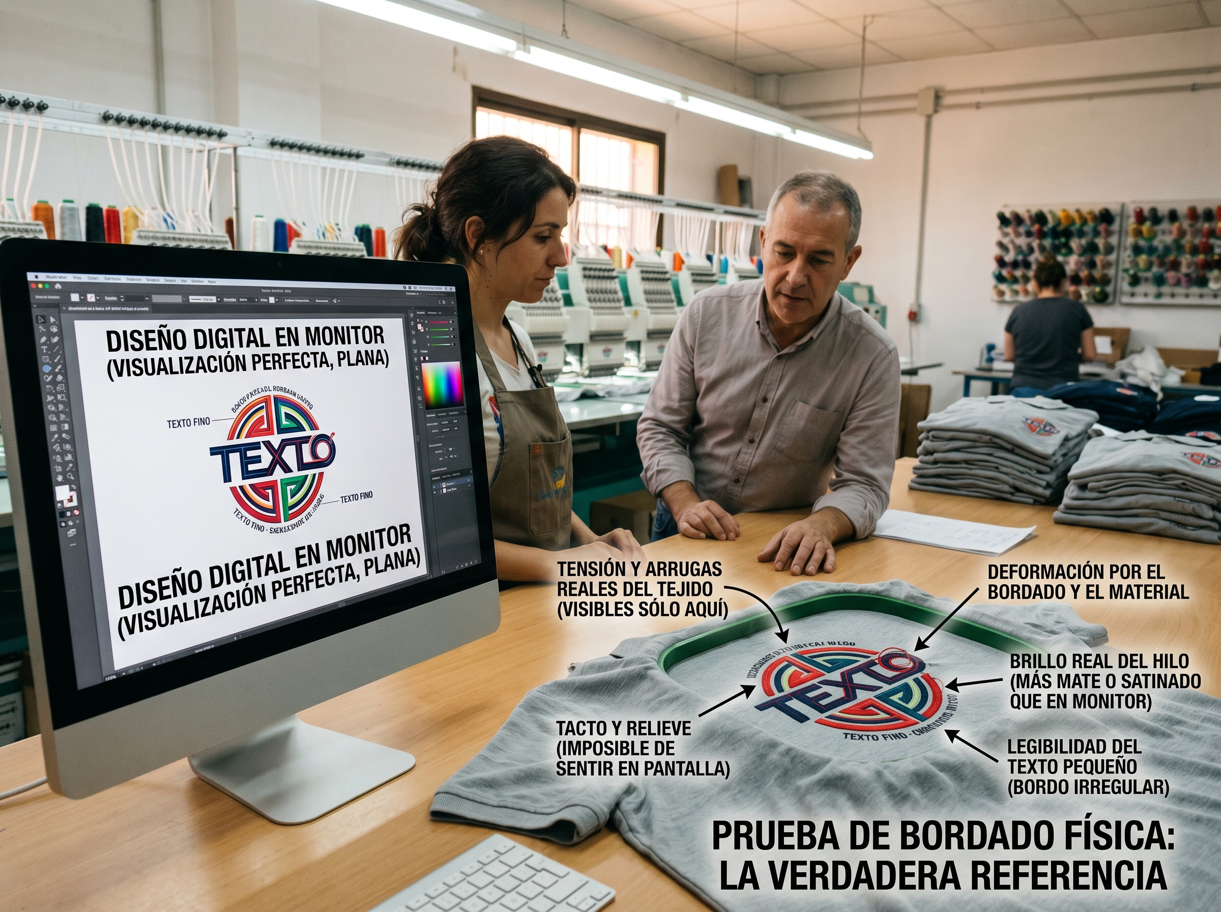 Prueba de bordado